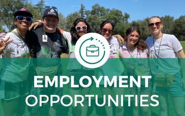 Employment Opportunities - photo of staff members with their arms around each other