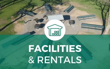 Facilities - image of aerial view of picnic tables