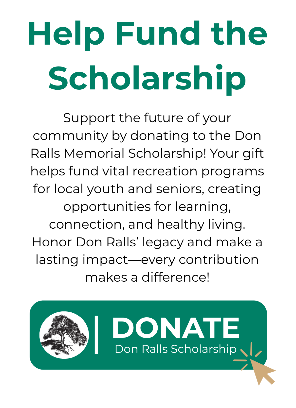 Don Ralls Scholorship donate